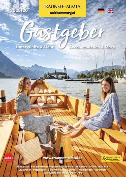 Gastgeberverzeichnis Traunsee-Almtal